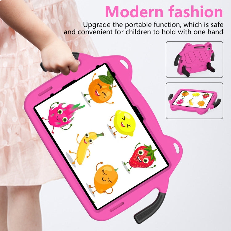 For iPad 2025 / 2022 Ice Baby EVA Shockproof Hard PC Tablet Case(Rose Red+Black) - iPad 2025 / 2022 Cases by buy2fix | Online Shopping UK | buy2fix