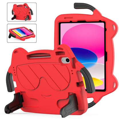 For iPad 2025 / 2022 Ice Baby EVA Shockproof Hard PC Tablet Case(Red+Black) - iPad 2025 / 2022 Cases by buy2fix | Online Shopping UK | buy2fix