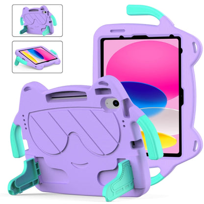 For iPad 2025 / 2022 Ice Baby EVA Shockproof Hard PC Tablet Case(Light Purple+Mint Green) - iPad 2025 / 2022 Cases by buy2fix | Online Shopping UK | buy2fix