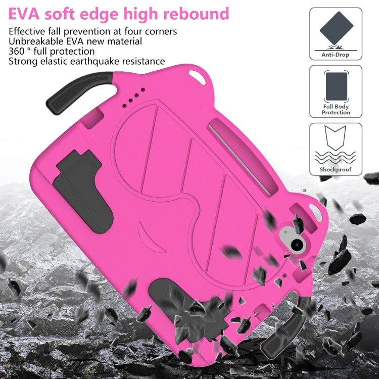 For iPad Air 2022 / Air 2020 10.9 Ice Baby EVA Shockproof Hard PC Tablet Case(Rose Red+Black) - iPad Air (2022) / (2020) 10.9 Cases by buy2fix | Online Shopping UK | buy2fix