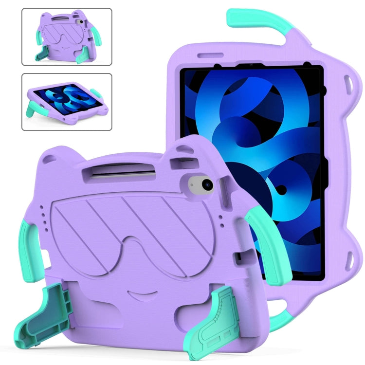 For iPad Air 2022 / Air 2020 10.9 Ice Baby EVA Shockproof Hard PC Tablet Case(Light Purple+Mint Green) - iPad Air (2022) / (2020) 10.9 Cases by buy2fix | Online Shopping UK | buy2fix