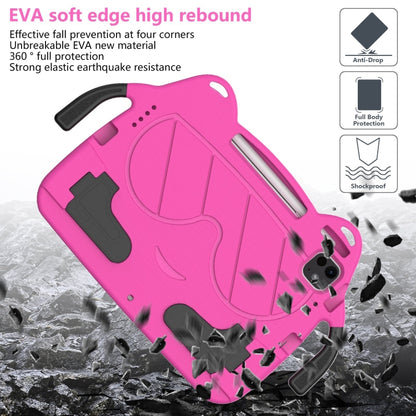 For iPad Pro 11 2022 / 2020 / 2018 Ice Baby EVA Shockproof Hard PC Tablet Case(Rose Red+Black) - iPad Air (2022) / (2020) 10.9 Cases by buy2fix | Online Shopping UK | buy2fix