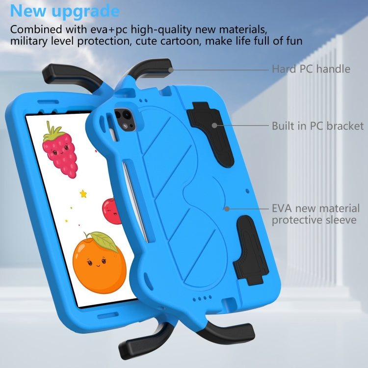 For iPad Pro 11 2022 / 2020 / 2018 Ice Baby EVA Shockproof Hard PC Tablet Case(Sky Blue+Black) - iPad Air (2022) / (2020) 10.9 Cases by buy2fix | Online Shopping UK | buy2fix