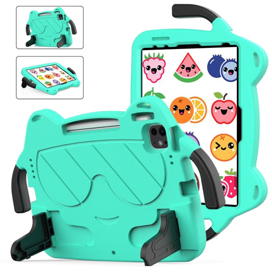 For iPad Pro 11 2022 / 2020 / 2018 Ice Baby EVA Shockproof Hard PC Tablet Case(Mint Green+Black) - iPad Air (2022) / (2020) 10.9 Cases by buy2fix | Online Shopping UK | buy2fix