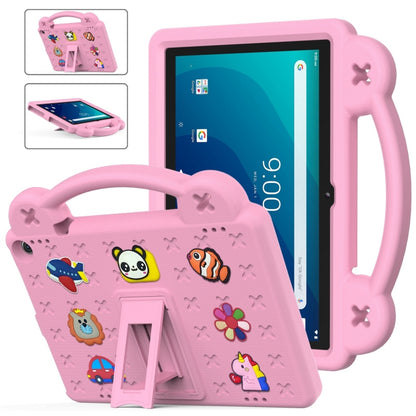 For Walmart Onn 10.1 2022 / 100071485 Handle Kickstand Children EVA Shockproof PC Tablet Case(Pink) - Others by buy2fix | Online Shopping UK | buy2fix