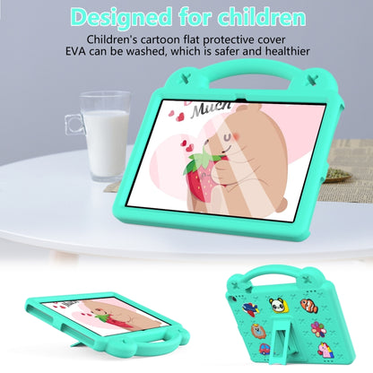 For Walmart Onn 10.1 2022 / 100071485 Handle Kickstand Children EVA Shockproof PC Tablet Case(Mint Green) - Others by buy2fix | Online Shopping UK | buy2fix