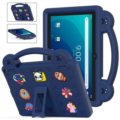 For Walmart Onn 10.1 2022 / 100071485 Handle Kickstand Children EVA Shockproof PC Tablet Case(Navy Blue) - Others by buy2fix | Online Shopping UK | buy2fix