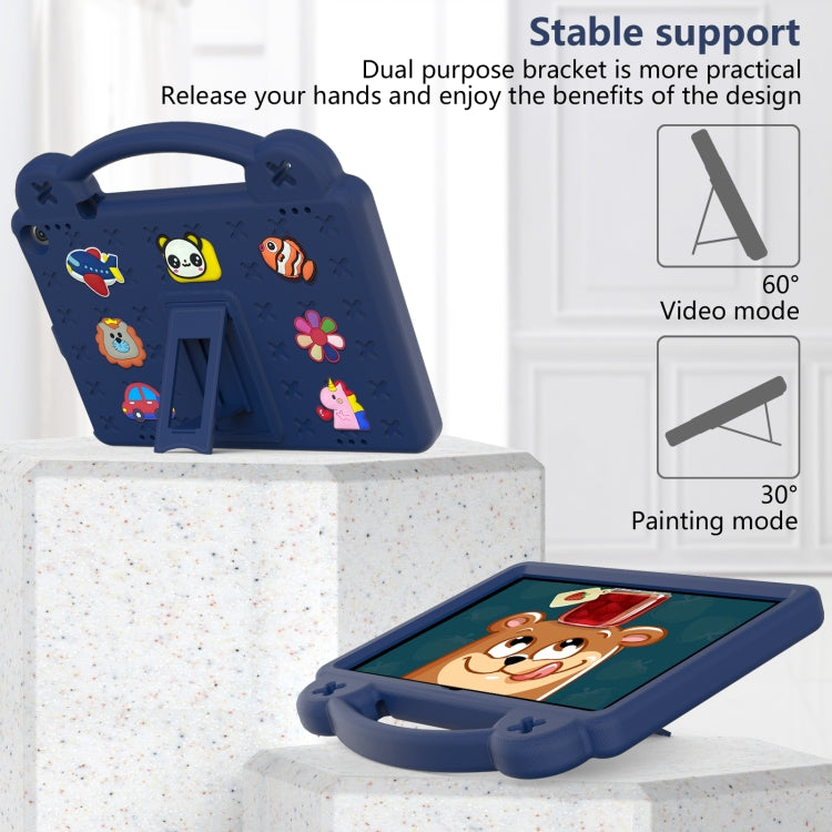 For Walmart Onn 10.1 2022 / 100071485 Handle Kickstand Children EVA Shockproof PC Tablet Case(Navy Blue) - Others by buy2fix | Online Shopping UK | buy2fix