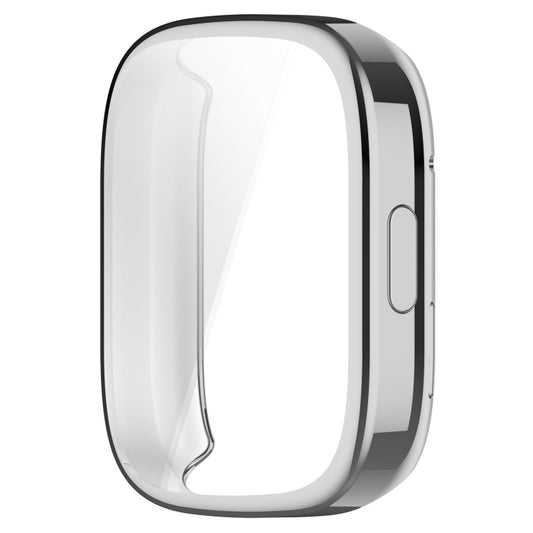 For Redmi Watch 3 Lite TPU Fully Enclosed Watch Protective Case(Silver) by buy2fix
