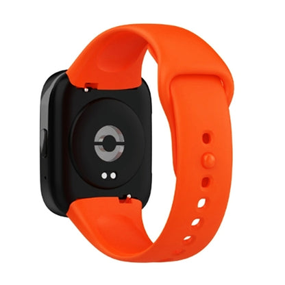 For Redmi Watch 3 Lite Sports Solid Color Silicone Replacement Watch Band(Orange) - Watch Bands by buy2fix | Online Shopping UK | buy2fix