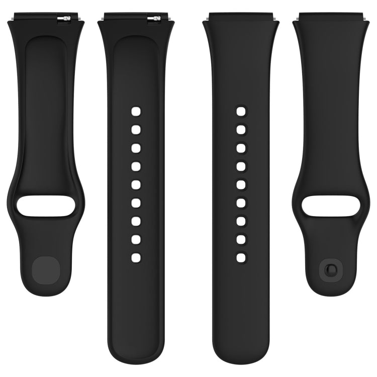 For Redmi Watch 3 Lite Sports Solid Color Silicone Replacement Watch Band(Purple) - Watch Bands by buy2fix | Online Shopping UK | buy2fix