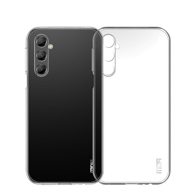 For Samsung Galaxy M14 MOFI Ming Series Ultra-thin TPU Phone Case(Transparent) - Galaxy Phone Cases by MOFI | Online Shopping UK | buy2fix