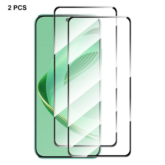 For Huawei Nova 11 2pcs ENKAY 0.26mm 9H 2.5D Full Glue High Aluminum-silicon Tempered Film - Huawei Tempered Glass by ENKAY | Online Shopping UK | buy2fix