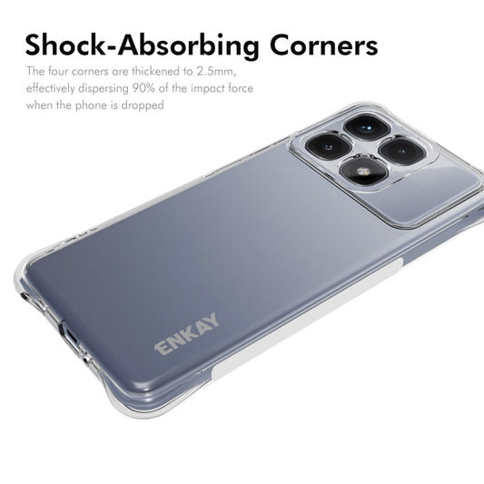 For Redmi K70 Ultra ENKAY Hat-Prince Transparent TPU Shockproof Phone Case by ENKAY