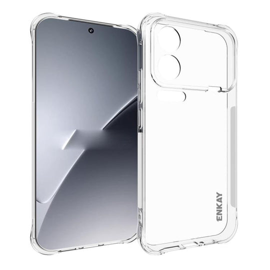 For Xiaomi 17 Pro ENKAY Hat-Prince Transparent TPU Shockproof Phone Case