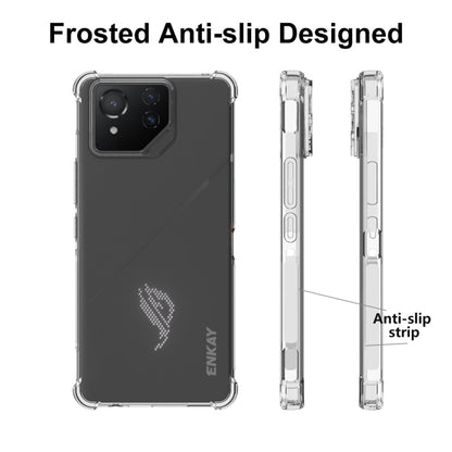 For Asus Rog Phone 8 ENKAY Hat-Prince Transparent TPU Shockproof Phone Case - ASUS Cases by ENKAY | Online Shopping UK | buy2fix