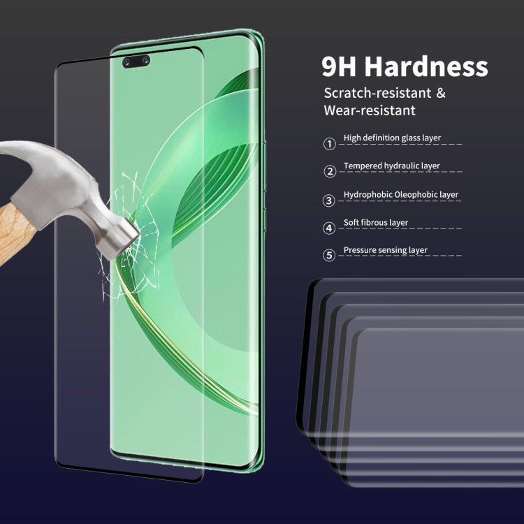 For Huawei Nova 11 Pro / 11 Ultra ENKAY Hot Bending Full Coverage Side Glue Tempered Glass Film - Huawei Tempered Glass by ENKAY | Online Shopping UK | buy2fix