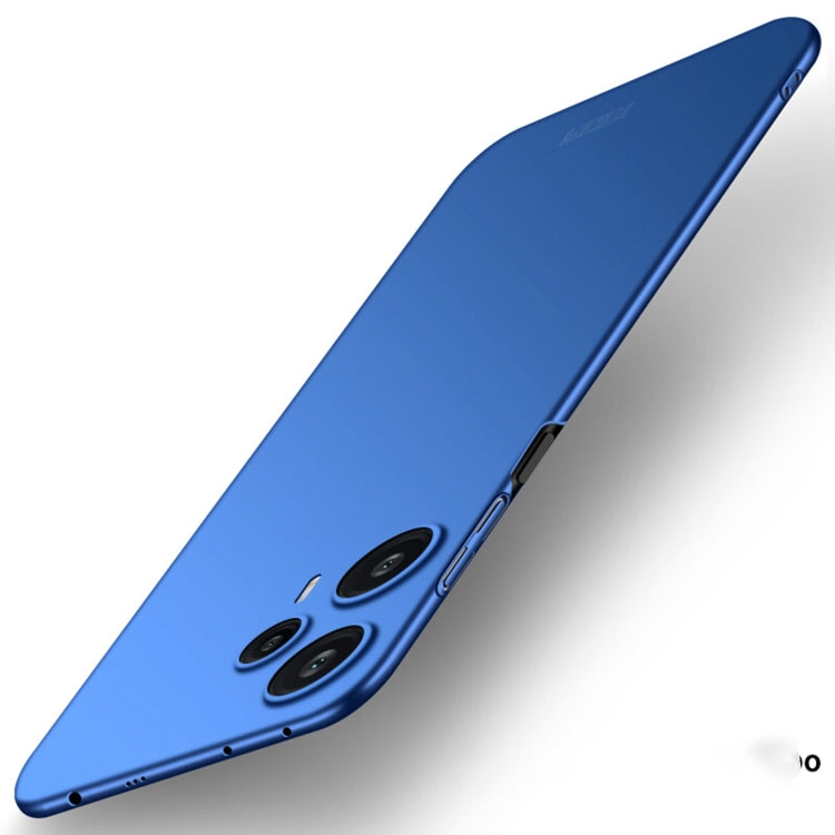 For?Redmi Note 12 Turbo 5G MOFI Micro-Frosted PC Ultra-thin Hard Phone Case(Blue) - Xiaomi Cases by MOFI | Online Shopping UK | buy2fix