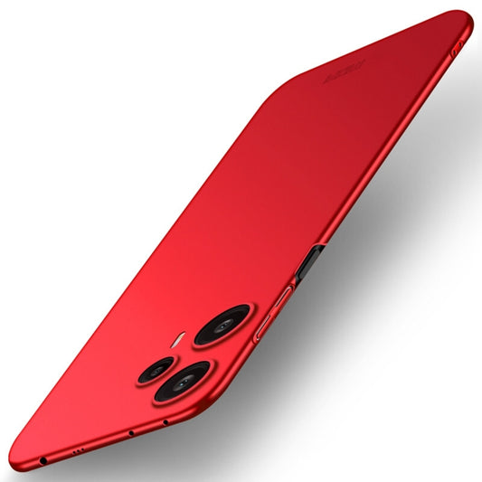 For?Redmi Note 12 Turbo 5G MOFI Micro-Frosted PC Ultra-thin Hard Phone Case(Red) - Xiaomi Cases by MOFI | Online Shopping UK | buy2fix