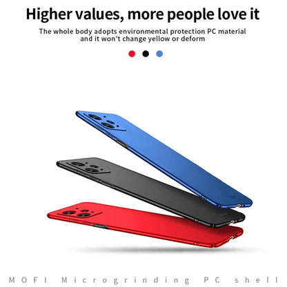 For?Redmi Note 12S MOFI Micro-Frosted PC Ultra-thin Hard Phone Case(Blue) - Xiaomi Cases by MOFI | Online Shopping UK | buy2fix