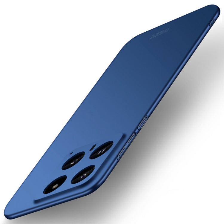 For?Xiaomi 14 MOFI Micro-Frosted PC Ultra-thin Hard Phone Case(Blue) - 14 Cases by MOFI | Online Shopping UK | buy2fix