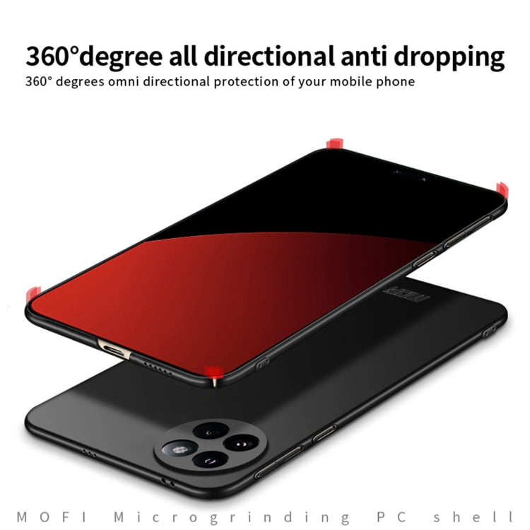 For?Xiaomi Civi 4 Pro MOFI Micro-Frosted PC Ultra-thin Hard Phone Case(Black) - Xiaomi Cases by MOFI | Online Shopping UK | buy2fix