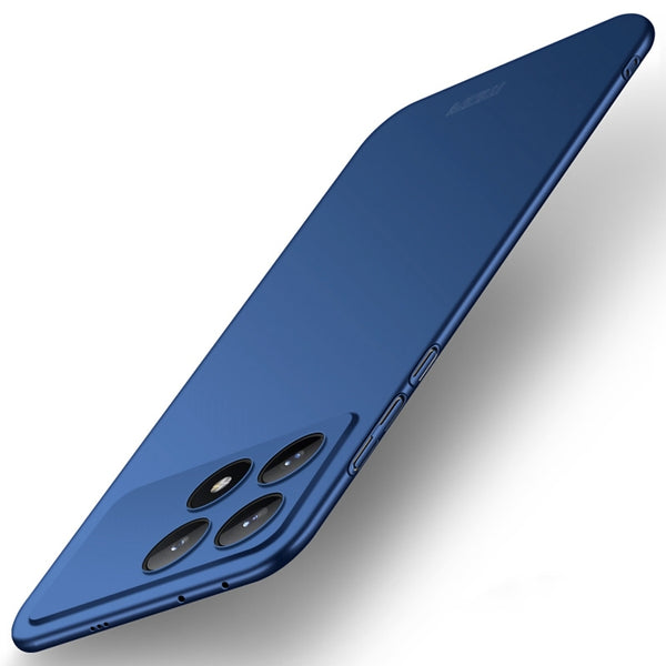For Xiaomi Redmi K70E / Poco X6 Pro MOFI Micro-Frosted PC Ultra-thin Hard Phone Case(Blue) by MOFI