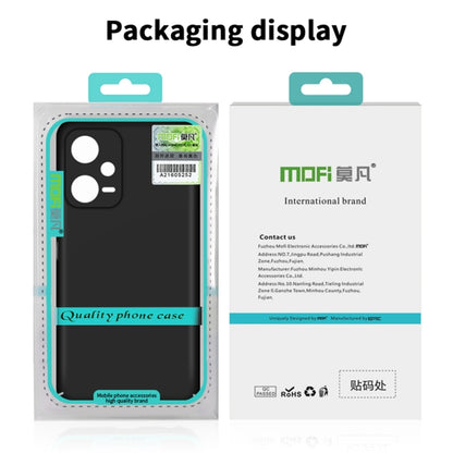 For Xiaomi Redmi Note 13 Pro 4G MOFI Micro-Frosted PC Ultra-thin Hard Phone Case(Black) - Note 13 Pro Cases by MOFI | Online Shopping UK | buy2fix