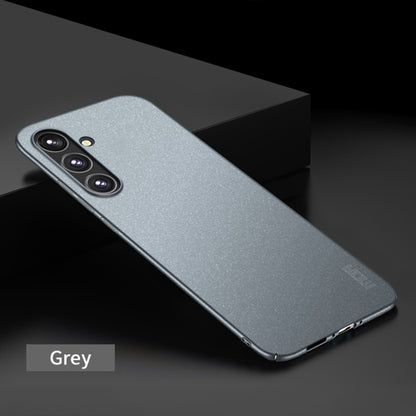 For Samsung Galaxy A34 5G MOFI Fandun Series Frosted PC Ultra-thin All-inclusive Phone Case(Gray) - Galaxy Phone Cases by MOFI | Online Shopping UK | buy2fix