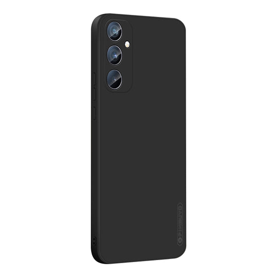 For Galaxy A55 5G PINWUYO Sense Series Liquid Silicone TPU Phone Case(Black)