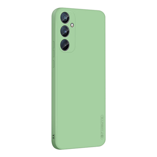 For Galaxy A55 5G PINWUYO Sense Series Liquid Silicone TPU Phone Case(Green)