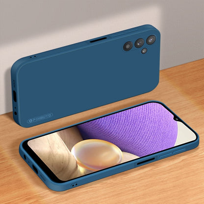For Samsung Galaxy F15 / M15 PINWUYO Sense Series Liquid Silicone TPU Phone Case(Blue) - Galaxy Phone Cases by PINWUYO | Online Shopping UK | buy2fix