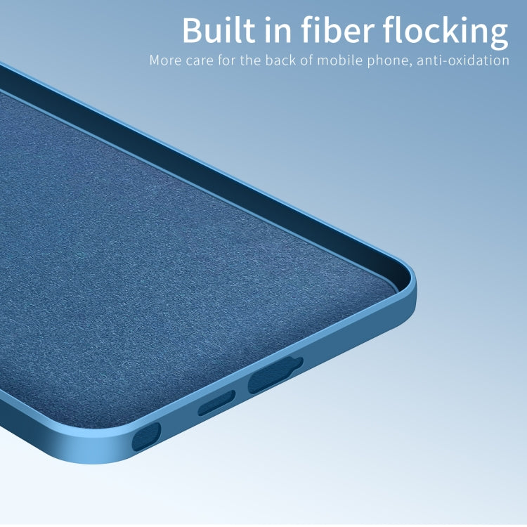 For Samsung Galaxy S25 Ultra 5G PINWUYO Sense Series Liquid Silicone TPU Phone Case(Blue) by PINWUYO