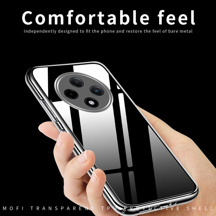 For OPPO A3 Pro MOFI Ming Series Transparent Ultra-thin TPU Phone Case(Transparent) - OPPO Cases by MOFI | Online Shopping UK | buy2fix