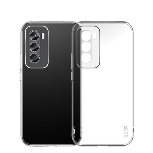 For OPPO Reno12 Global MOFI Ming Series Transparent Ultra-thin TPU Phone Case(Transparent) - Reno12 Cases by MOFI | Online Shopping UK | buy2fix