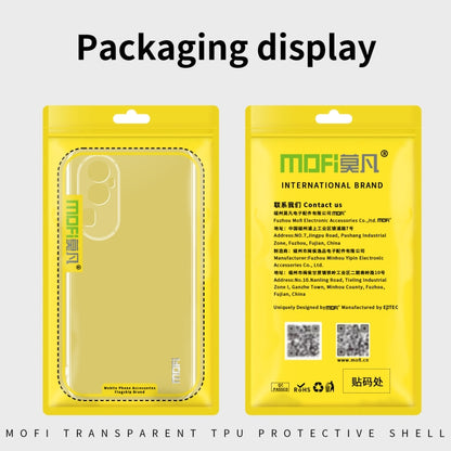 For OPPO A38 MOFI Ming Series Transparent Ultra-thin TPU Phone Case(Transparent) - A38 Cases by MOFI | Online Shopping UK | buy2fix