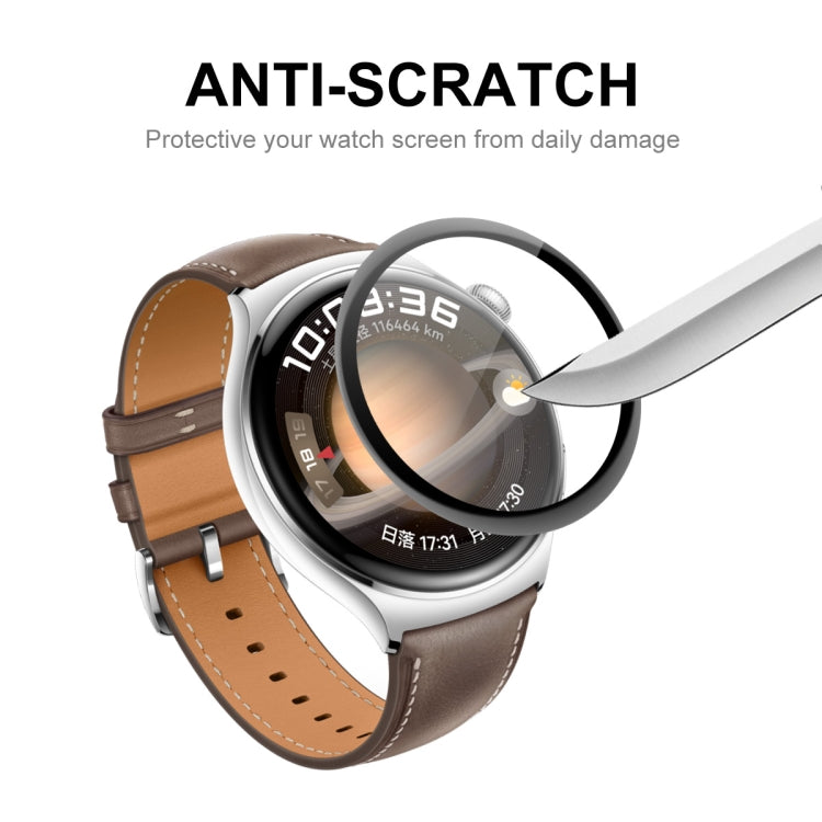 2pcs For Huawei Watch 4 ENKAY 3D Full Coverage Soft PC Edge + PMMA HD Screen Protector Film by ENKAY