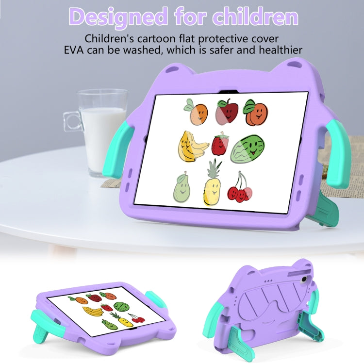 For Sumsung Galaxy Tab A8 10.5 2021 Ice Baby EVA Shockproof Hard PC Tablet Case(Light Purple+Mint Green) - Other Galaxy Tab PC by buy2fix | Online Shopping UK | buy2fix