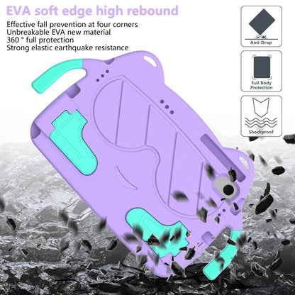For Sumsung Galaxy Tab A8 10.5 2021 Ice Baby EVA Shockproof Hard PC Tablet Case(Light Purple+Mint Green) - Other Galaxy Tab PC by buy2fix | Online Shopping UK | buy2fix
