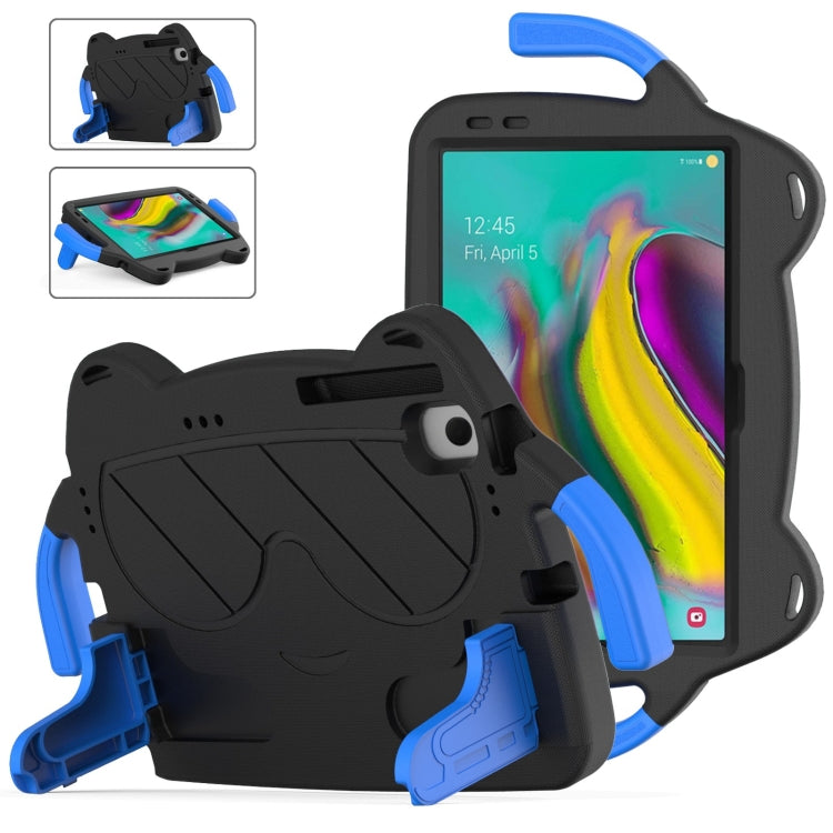 For Samsung Galaxy S5e 10.5 2019 Ice Baby EVA Shockproof Hard PC Tablet Case(Black+Blue) - Other Galaxy Tab PC by buy2fix | Online Shopping UK | buy2fix