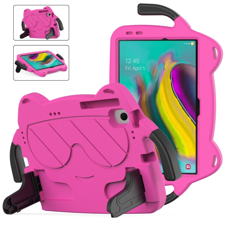 For Samsung Galaxy S5e 10.5 2019 Ice Baby EVA Shockproof Hard PC Tablet Case(Rose Red+Black) - Other Galaxy Tab PC by buy2fix | Online Shopping UK | buy2fix
