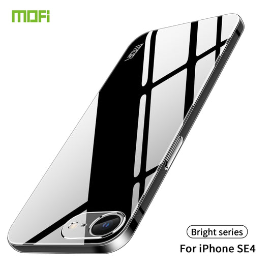 For iPhone 16e MOFI Ming Series Ultra-thin TPU Phone Case(Transparent) by MOFI