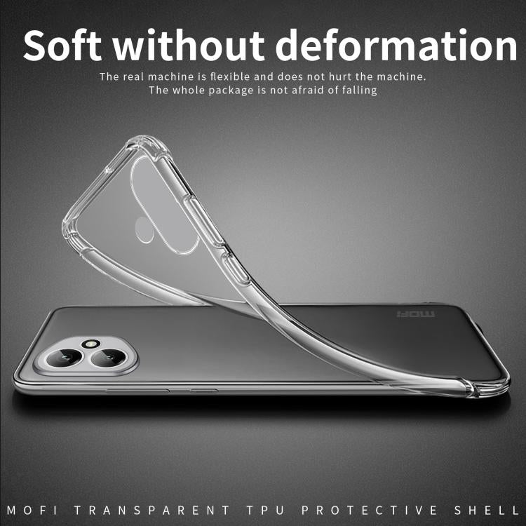 For iPhone 17 MOFI Ming Series Ultra-thin TPU Phone Case(Transparent) - iPhone 17 Cases by MOFI | Online Shopping UK | buy2fix