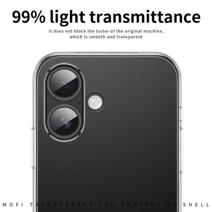 For iPhone 17 MOFI Ming Series Ultra-thin TPU Phone Case(Transparent) - iPhone 17 Cases by MOFI | Online Shopping UK | buy2fix