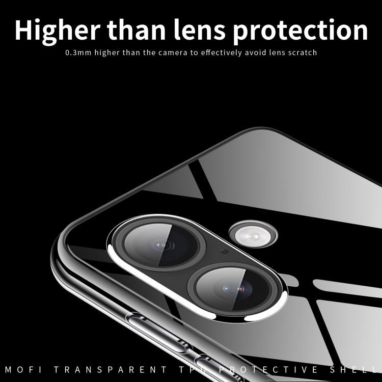 For iPhone 17 MOFI Ming Series Ultra-thin TPU Phone Case(Transparent) - iPhone 17 Cases by MOFI | Online Shopping UK | buy2fix