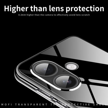 For iPhone 17 MOFI Ming Series Ultra-thin TPU Phone Case(Transparent) - iPhone 17 Cases by MOFI | Online Shopping UK | buy2fix