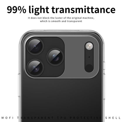 For iPhone 17 Pro MOFI Ming Series Ultra-thin TPU Phone Case(Transparent) - iPhone 17 Pro Cases by MOFI | Online Shopping UK | buy2fix