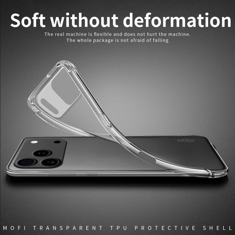 For iPhone 17 Pro Max MOFI Ming Series Ultra-thin TPU Phone Case(Transparent) - iPhone 17 Pro Max Cases by MOFI | Online Shopping UK | buy2fix