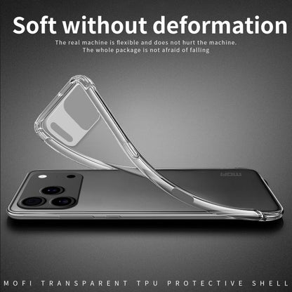 For iPhone 17 Pro Max MOFI Ming Series Ultra-thin TPU Phone Case(Transparent) - iPhone 17 Pro Max Cases by MOFI | Online Shopping UK | buy2fix