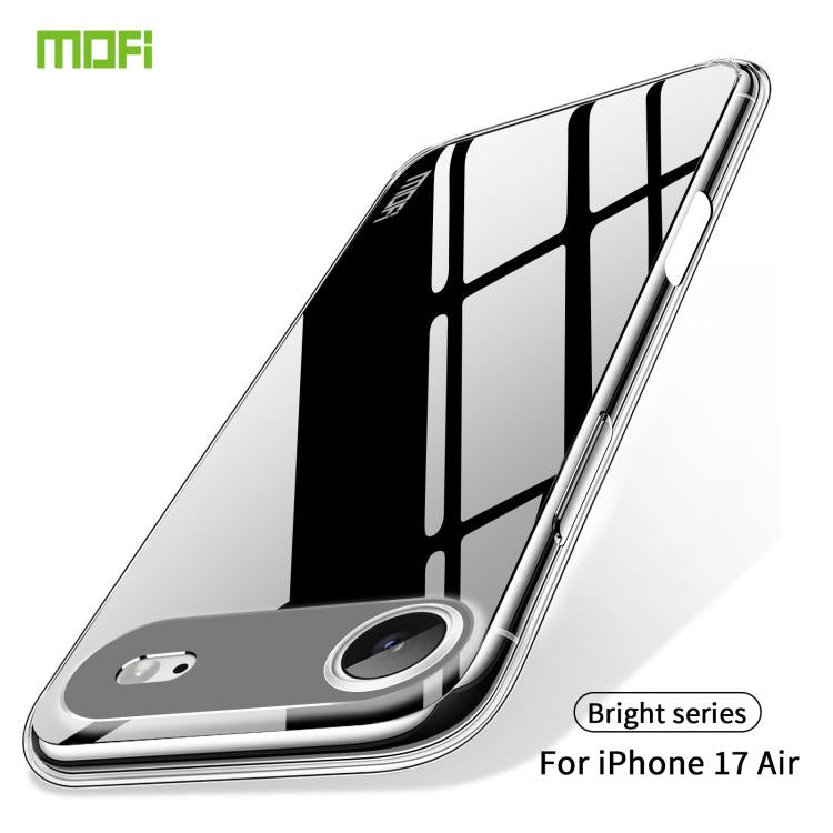 For iPhone 17 Air MOFI Ming Series Ultra-thin TPU Phone Case(Transparent) - iPhone 17 Air Cases by MOFI | Online Shopping UK | buy2fix